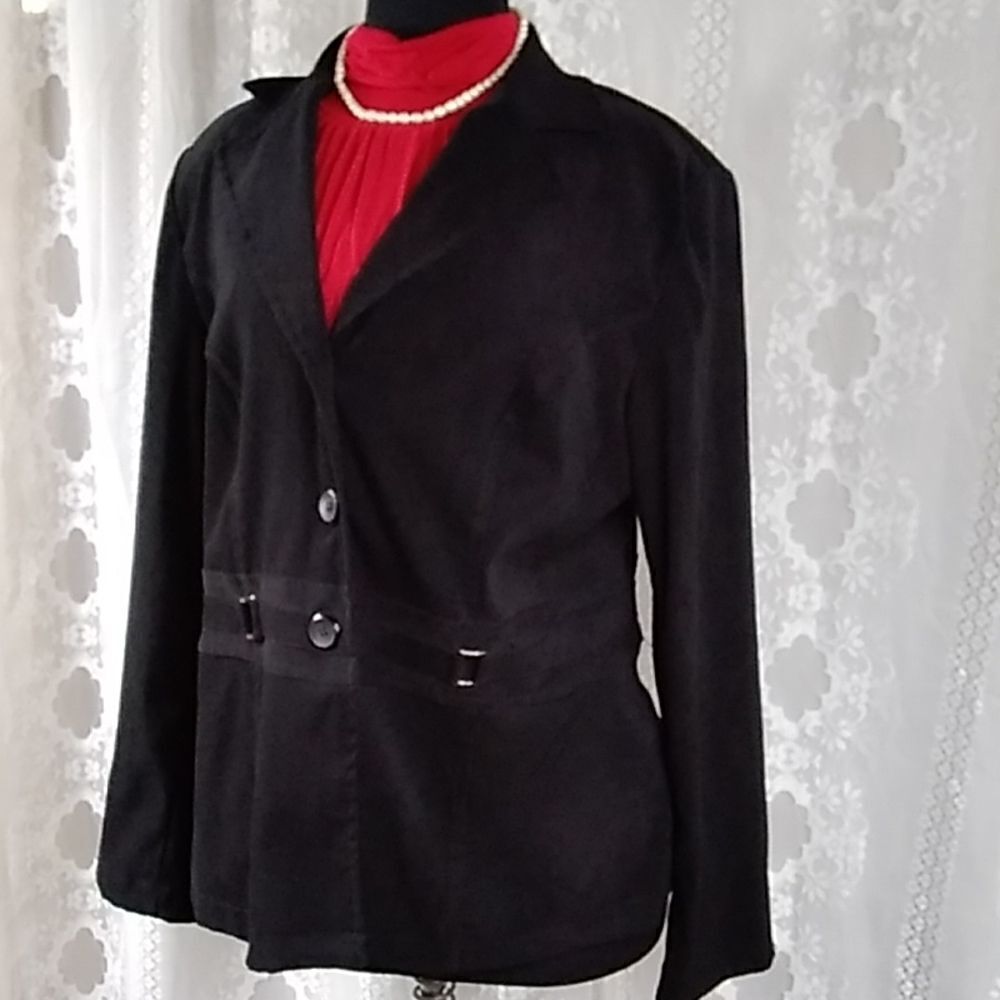 Vintage Women's Jacket Blazer Size L XL Appreciate - Picture 7 of 16